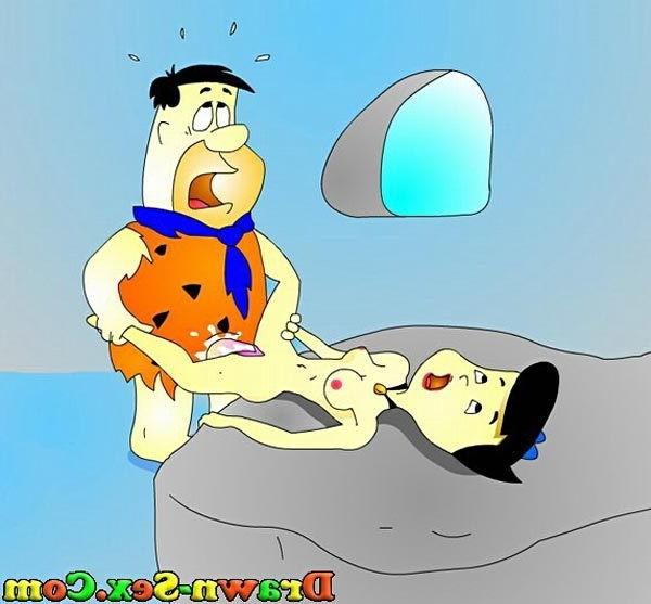 12P Innocent Wilma Flintstone got facialized with jizz 