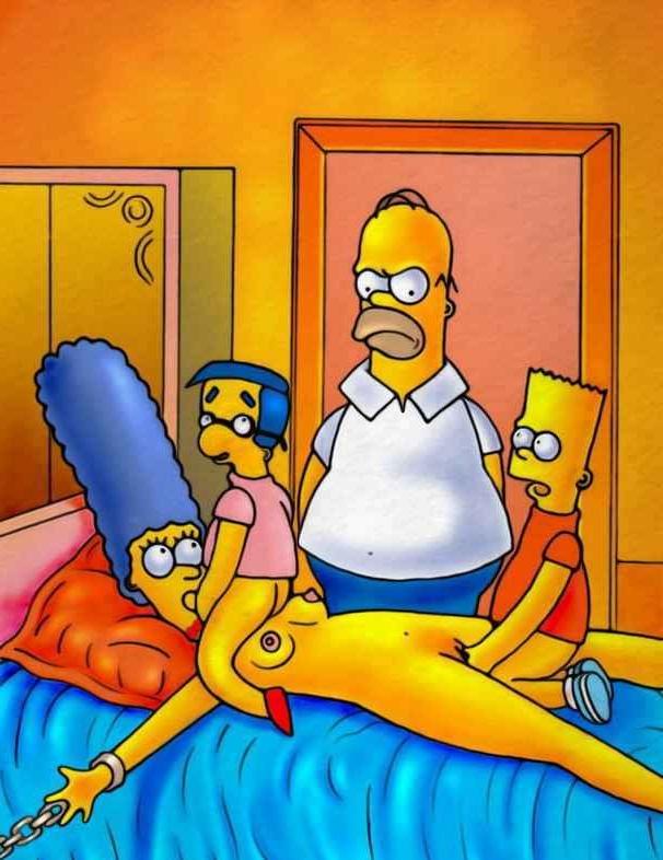 12P Messy Jessica gets naked and filled by horny Homer