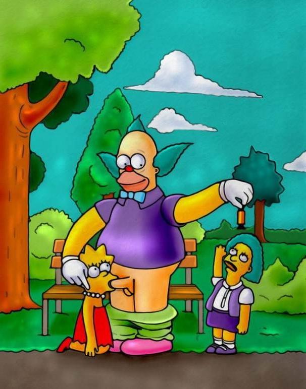 12P Messy Jessica gets naked and filled by horny Homer