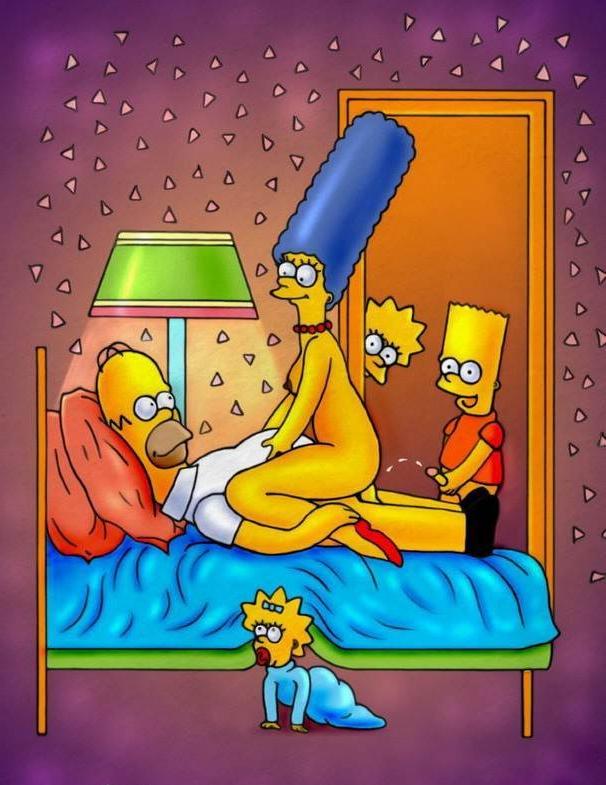 12P Messy Jessica gets naked and filled by horny Homer