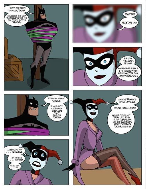 12P Messy Harley Quinn takes creamy cum facial and cums