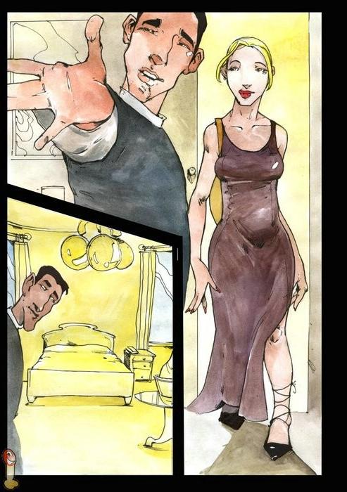 16P Messy comics with innocent heroes fucking hard