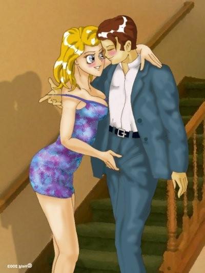 12P Hentai Housemaid gets exploited and gives blowjob 