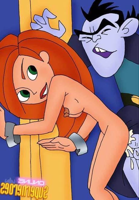 12P Innocent Shego screaming in ecstasy and licking Ron