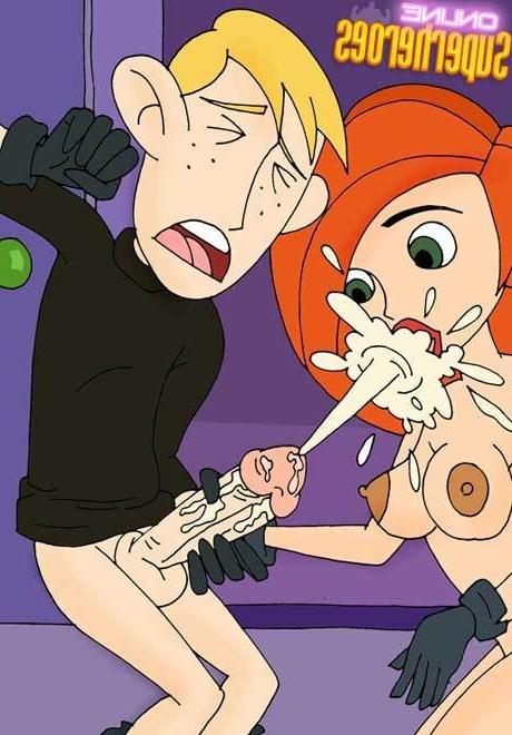 12P Innocent Shego screaming in ecstasy and licking Ron