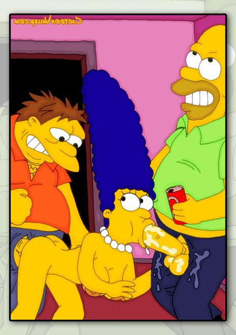 12P Whore Edna with tanned body getting banged by Homer