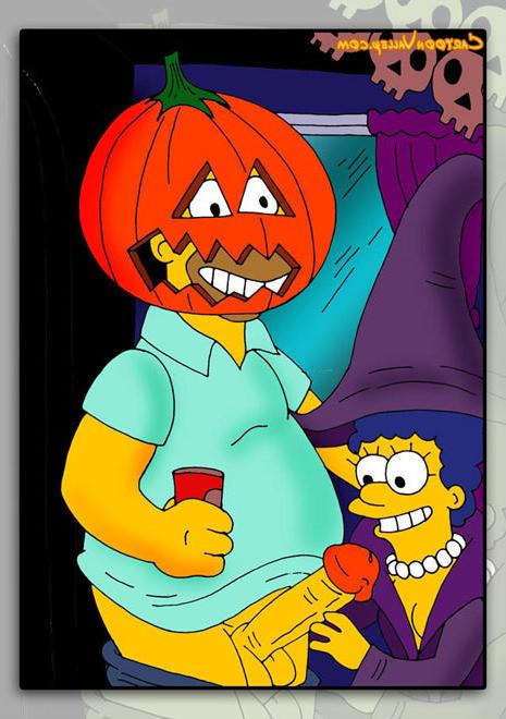 12P Whore Edna with tanned body getting banged by Homer