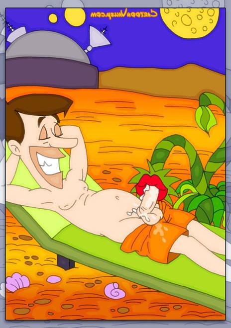 12P Innocent Judy Jetson with lissom body reaches climax