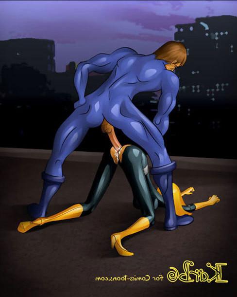 12P Storm with plump melons gets fucked by Nightcrawler