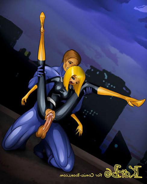 12P Storm with plump melons gets fucked by Nightcrawler