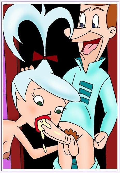 12P Messy Jane Jetson was filled and explodes in orgasm