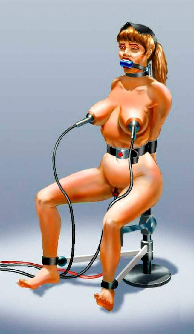 15P bound women in evil bondage artworks and fetish drawings