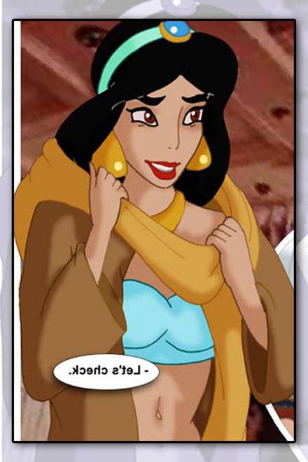 12P Innocent Princess Jasmine get facialized