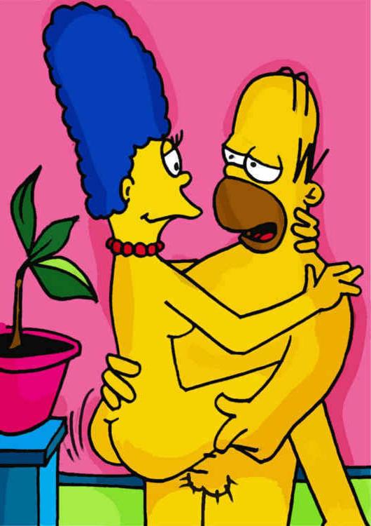 12P Marge Simpson fucked between melons