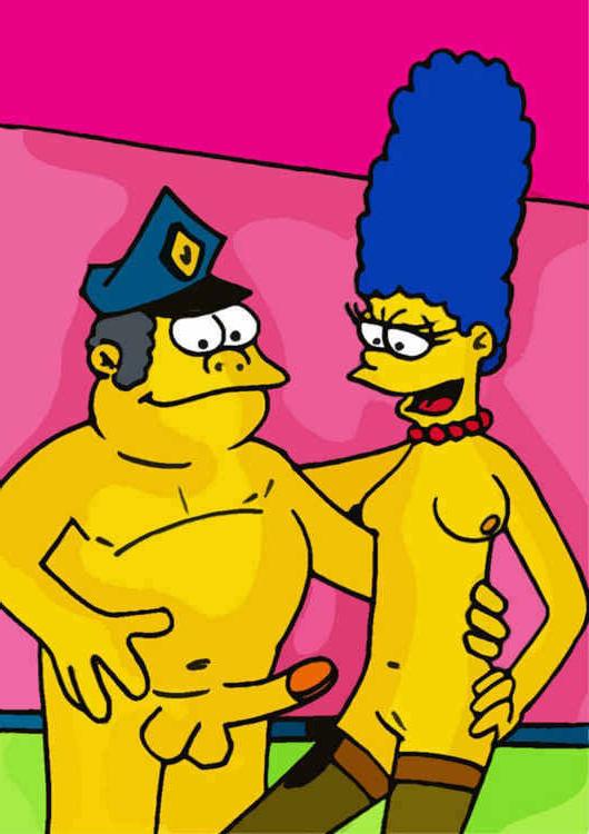 12P Marge Simpson fucked between melons