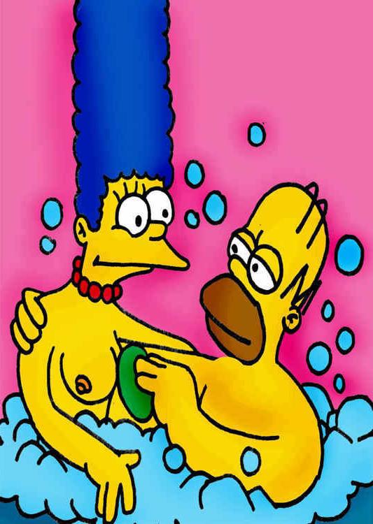 12P Marge Simpson fucked between melons