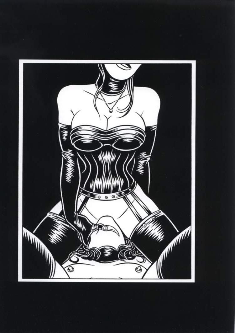 15P bizarre fetish artwork for extreme bondage sex for evil men