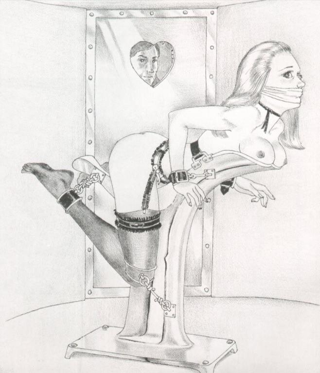 15P extreme evil art of women in bondage