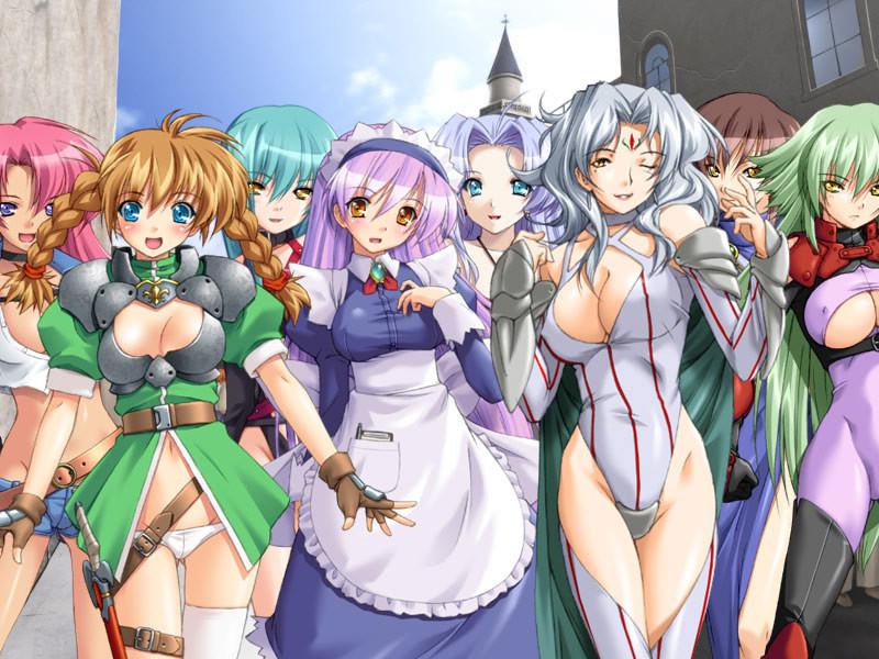 20P Beautiful young medieval hentai lesbians fun with bondage