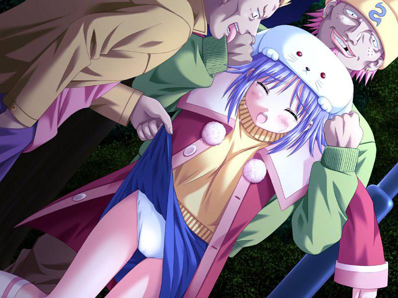 20P Tight little hentai teens covered in cum wearing panties