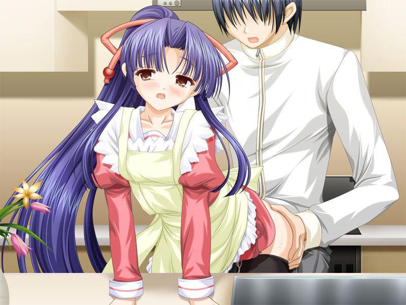 19P Cute teen hentai maids with plump butts and titties want sex