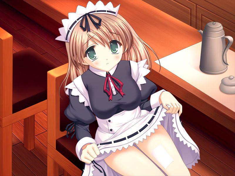 19P Cute teen hentai maids with plump butts and titties want sex