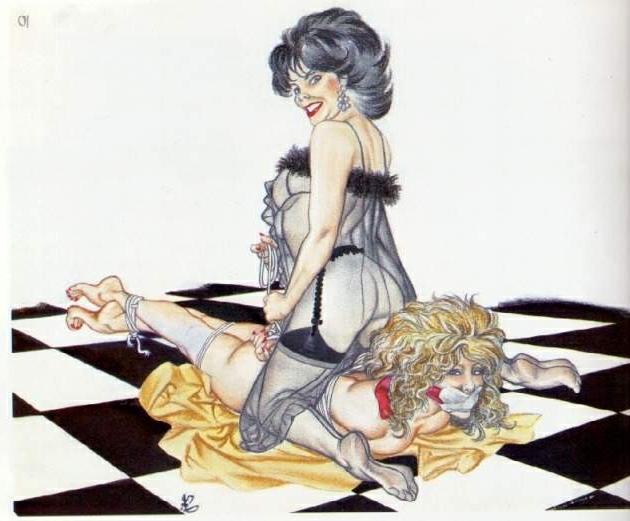 15P beautiful women bound with ropes bdsm