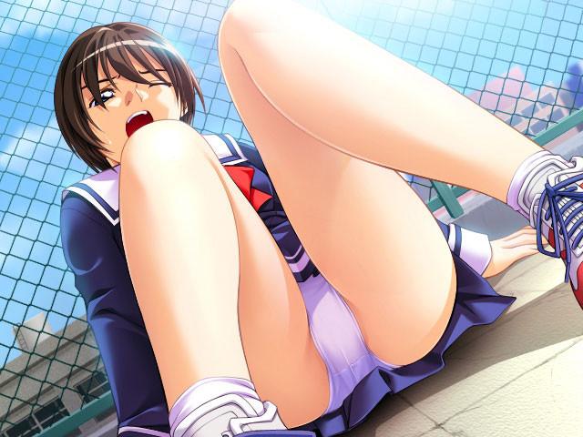 20P Submissive hentai schoolgirls still developing their big breasts