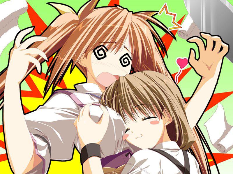 19P Innocent sweet hentai teens with petite bodies and small tits