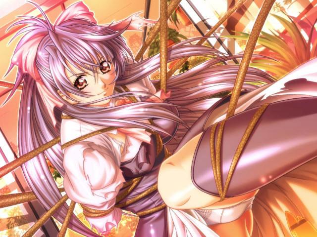 19P Sweet innocent hentai schoolgirls in sexy tight stockings