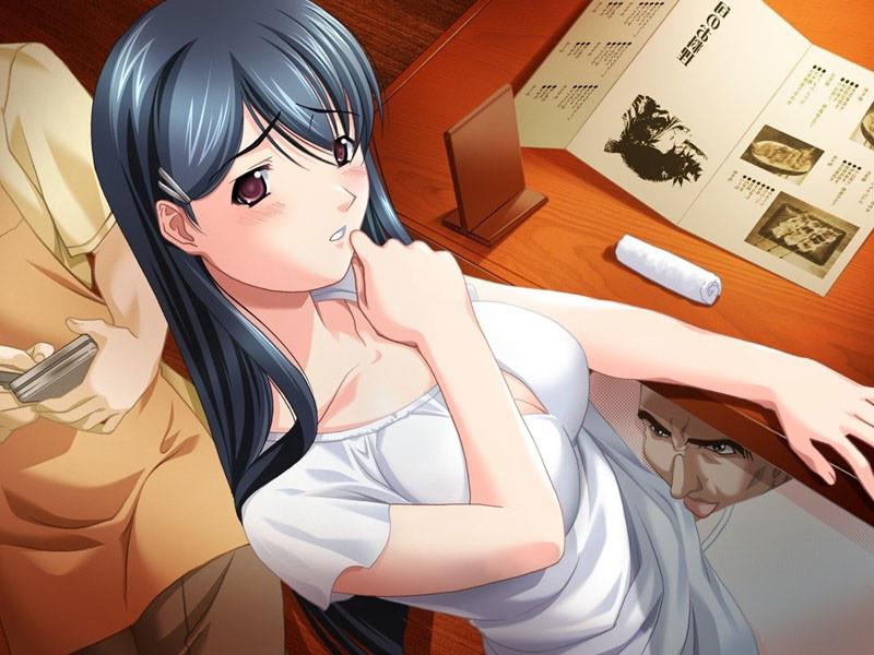 20P Bad men force a young busty hentai wife to swallow cum