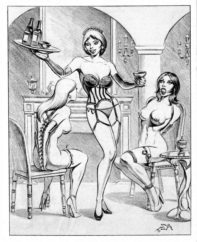 15P masterpieces of erotic female fetish art