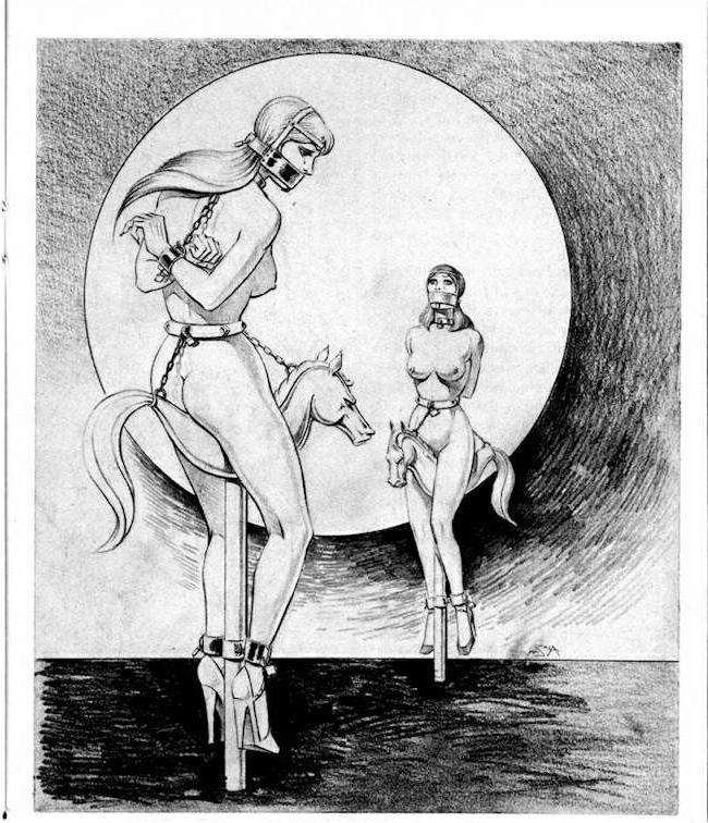 15P masterpieces of erotic female fetish art