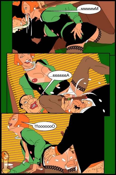 15P Messy porn comics