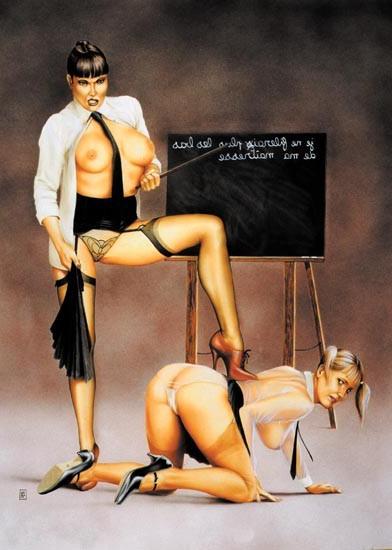 18P Fetish erotic toon art