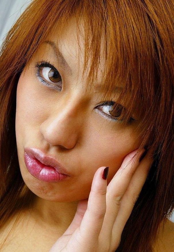 15P Exotic Yukari Fujikawa in sexy lingerie shows tits