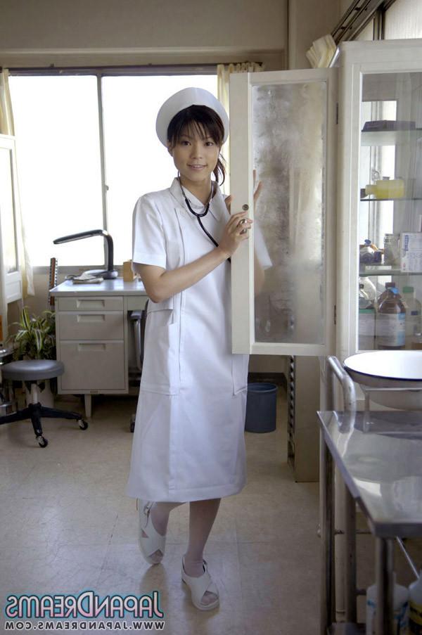 11P Japanese innocent nurse Kurumi Katase