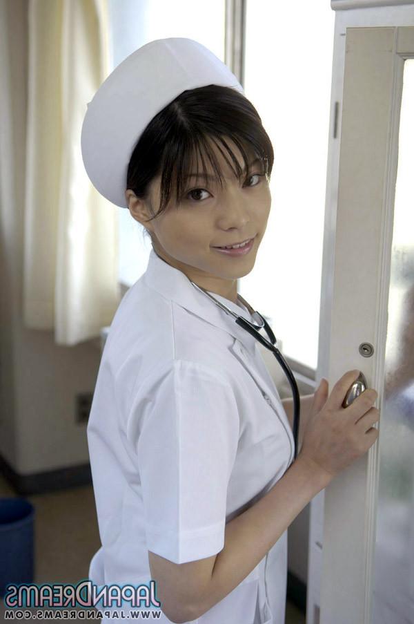 11P Japanese innocent nurse Kurumi Katase