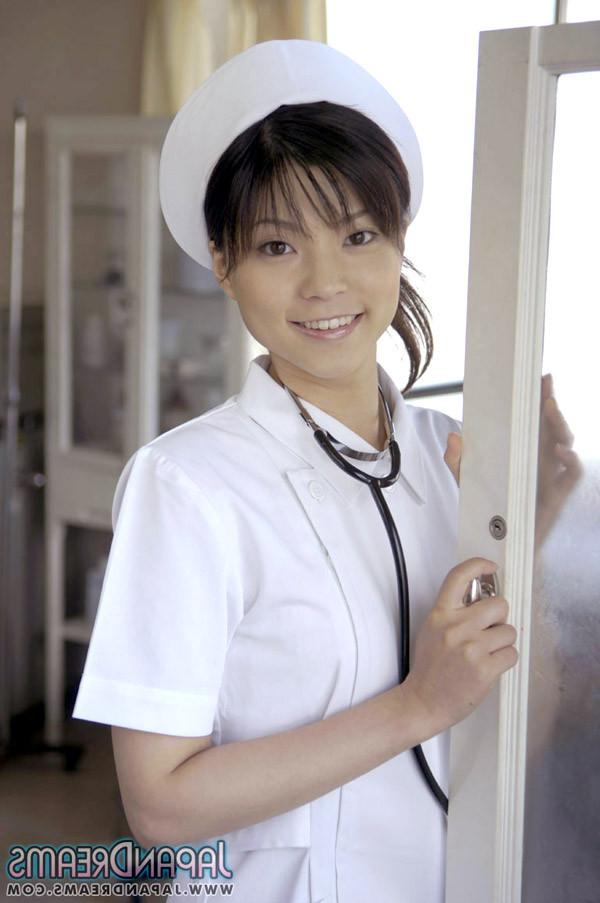 11P Japanese innocent nurse Kurumi Katase