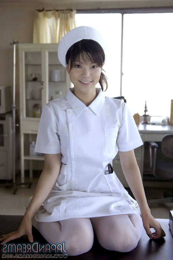 11P Japanese innocent nurse Kurumi Katase