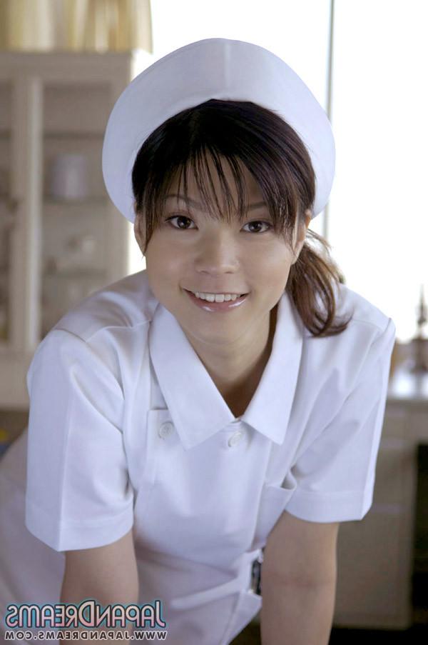 11P Japanese innocent nurse Kurumi Katase