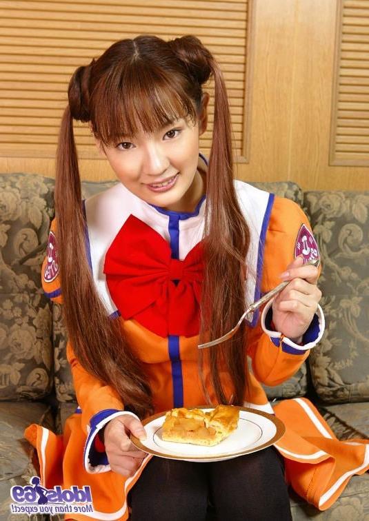 15P Innocent looking Japanese tramp teases cocks