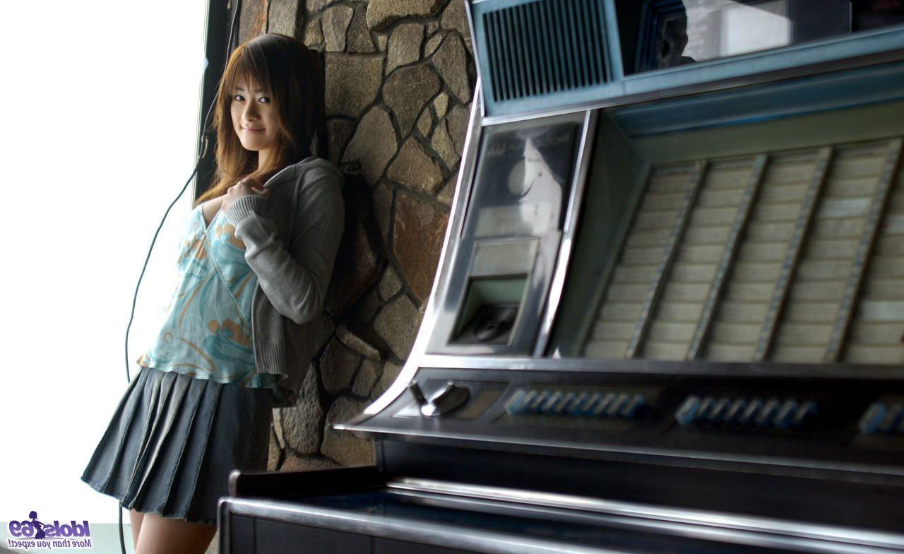 16P Hot Asian college student has big tits