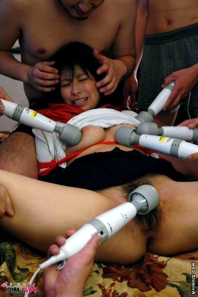 15P Mimi Kousaka is bound and attacked by cock