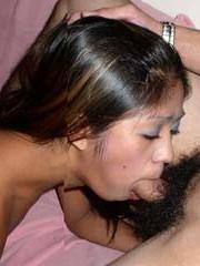 16P Asian slut fucked and swallow hot man juice
