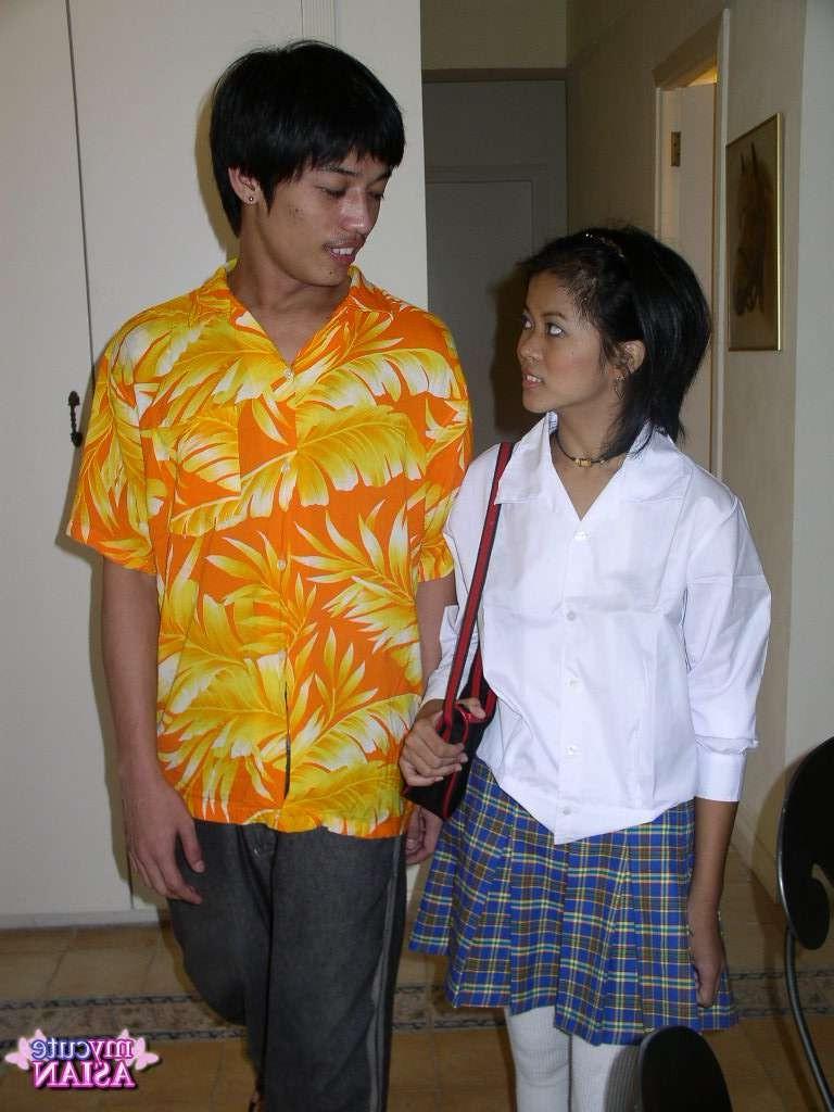 16P Tight asian slut gets pretty face cum covered