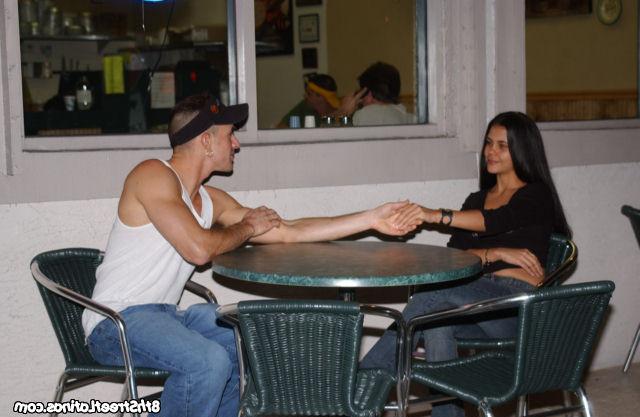 12P Big tit sam using her tits to make a man bust