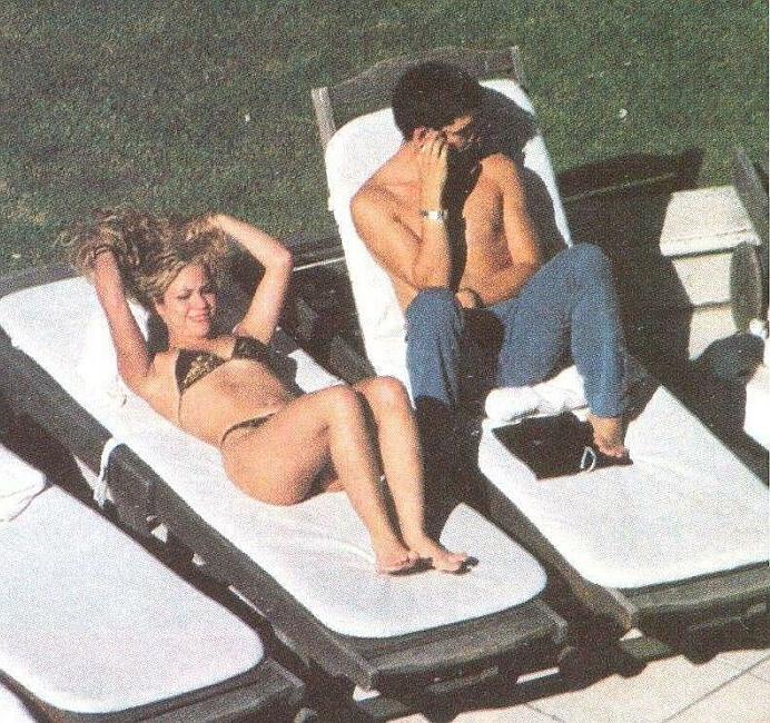 15P latin sensation Shakira thong bikini and see thru shots