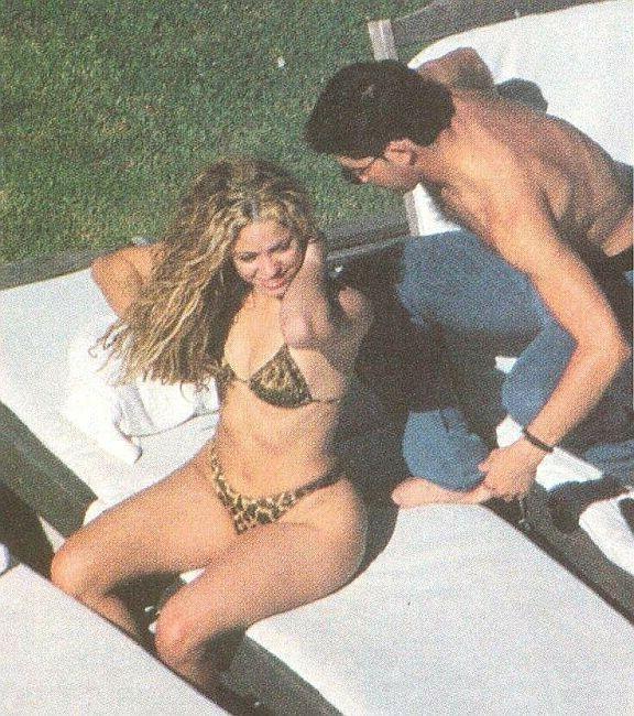15P latin sensation Shakira thong bikini and see thru shots
