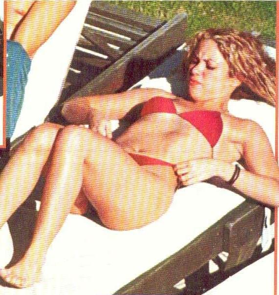 15P latin sensation Shakira thong bikini and see thru shots